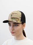 Бейсболка FLEXFIT арт. 6511MC (камуфляж / черный)
